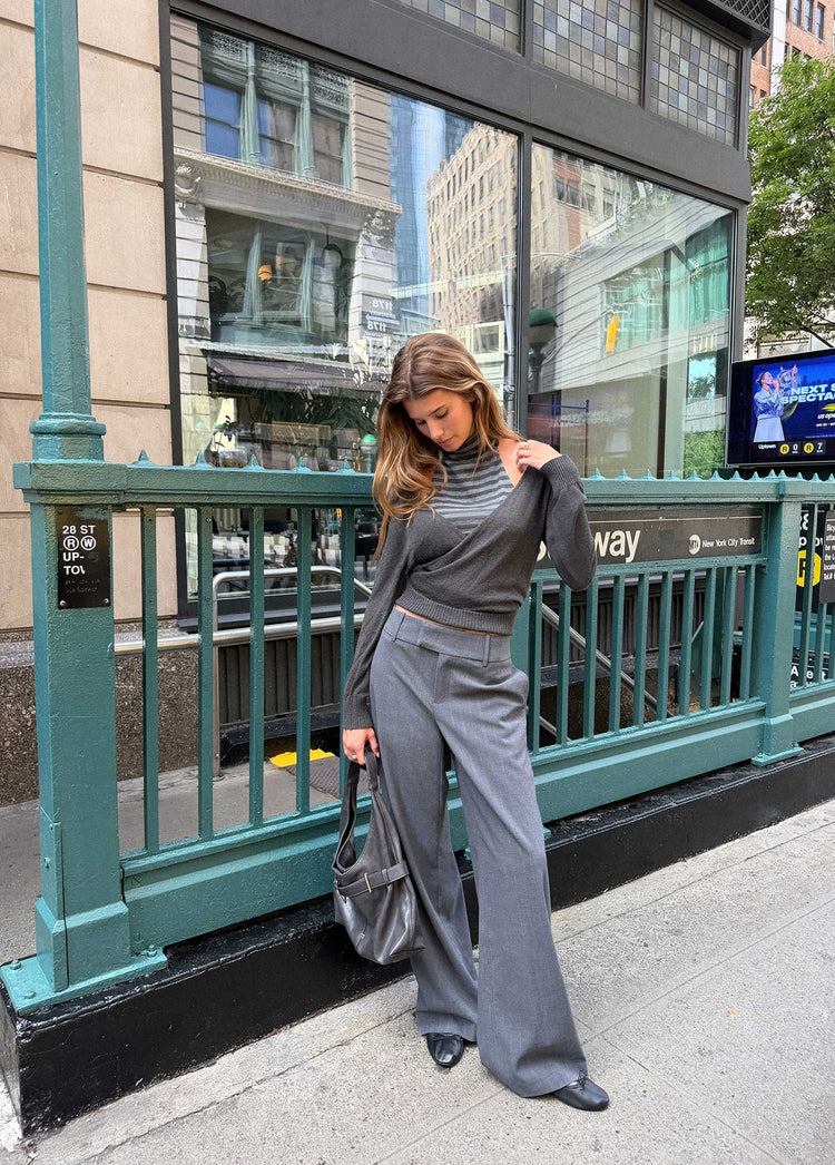 Pantalón wide leg