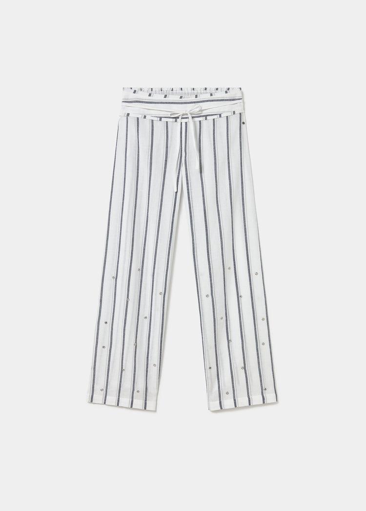 Pantalón largo rayas