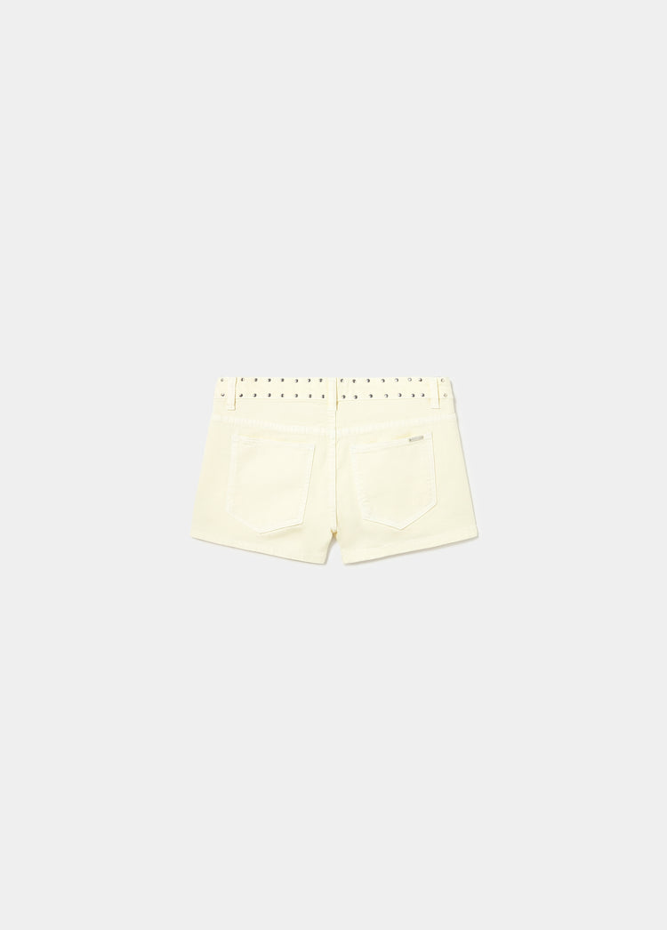 Short met decoratieve studs