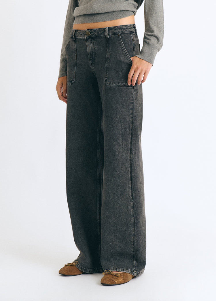 Jeans mit Fronttasche