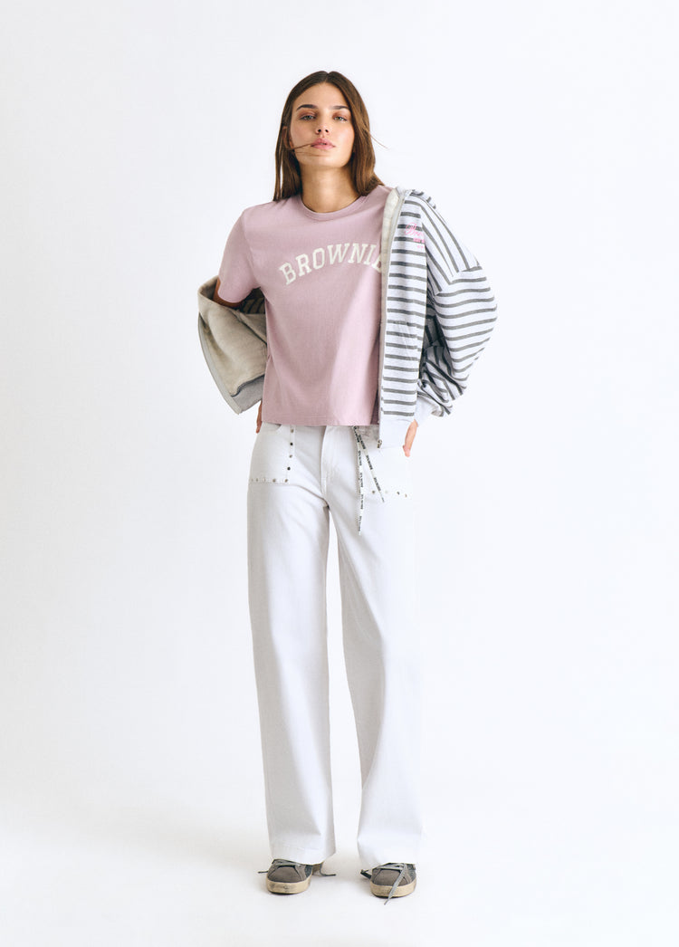 Logo text T-shirt