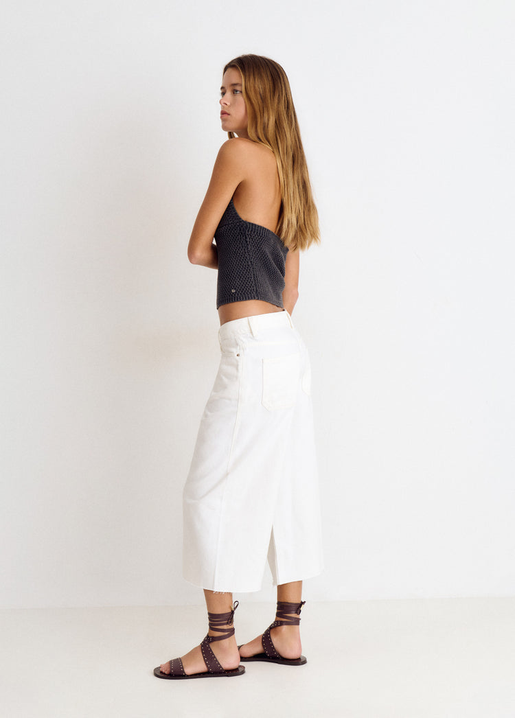 Culotte-Hose cropped