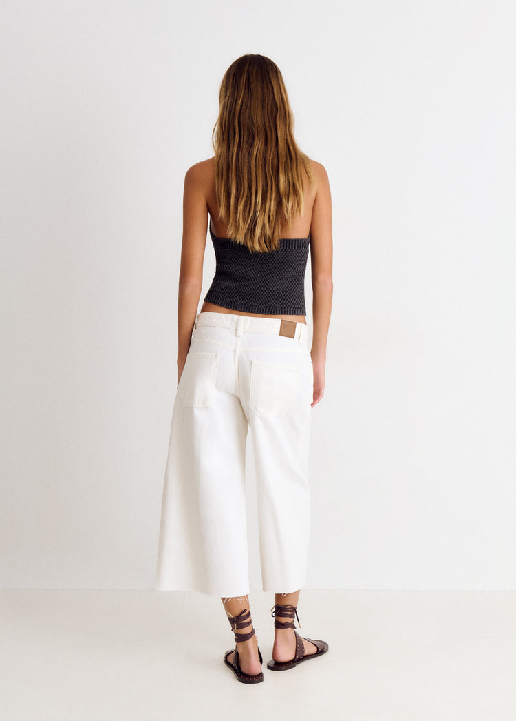 Culotte-Hose cropped