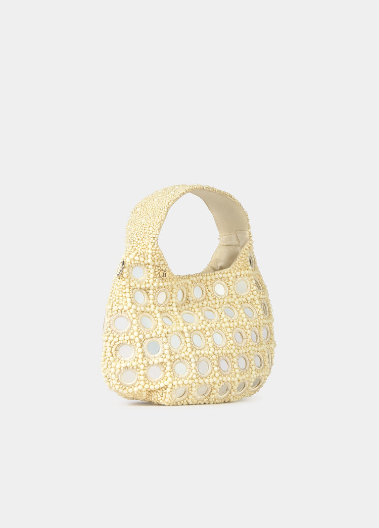 Bolso pequeño beads espejos
