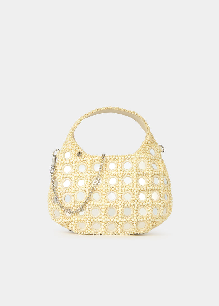 Bolso pequeño beads espejos