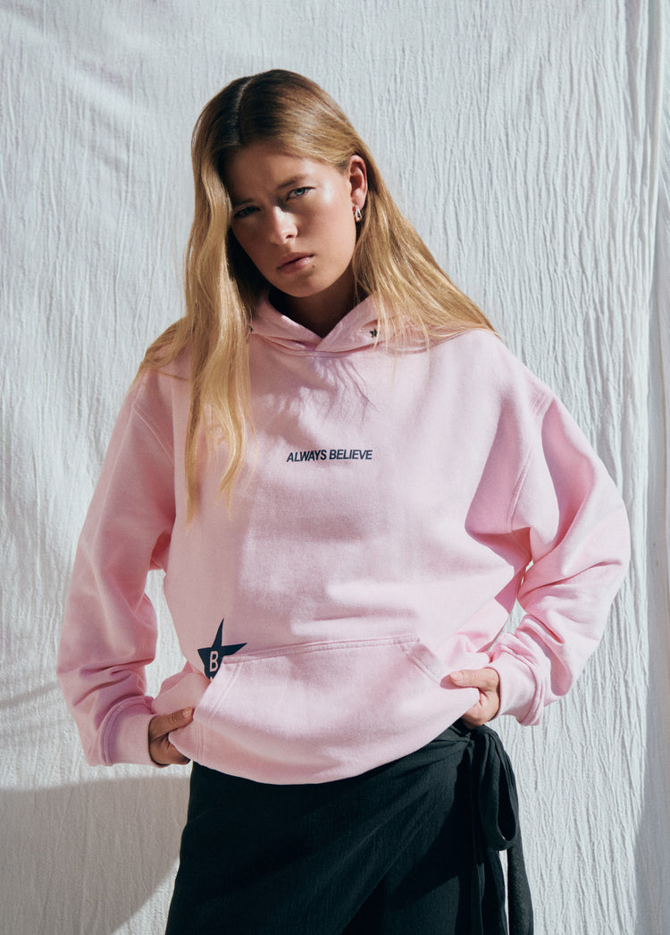 Sudadera capucha estrellas brownie