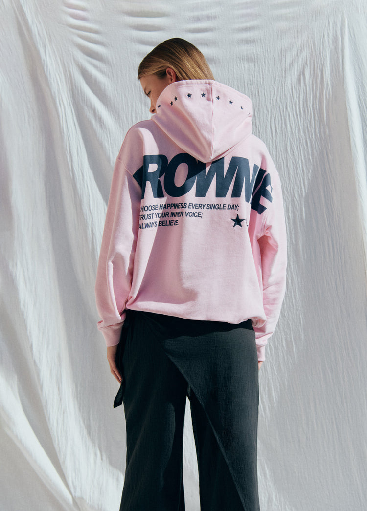 Sudadera capucha estrellas brownie