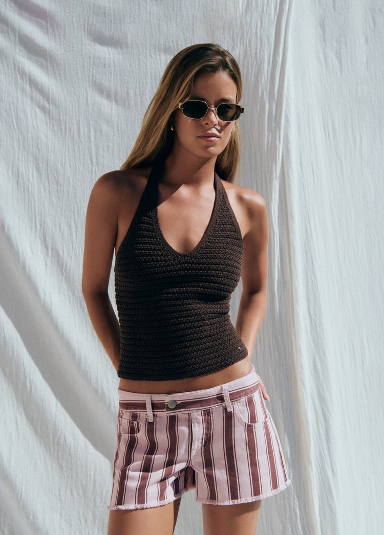 Top crochet halter