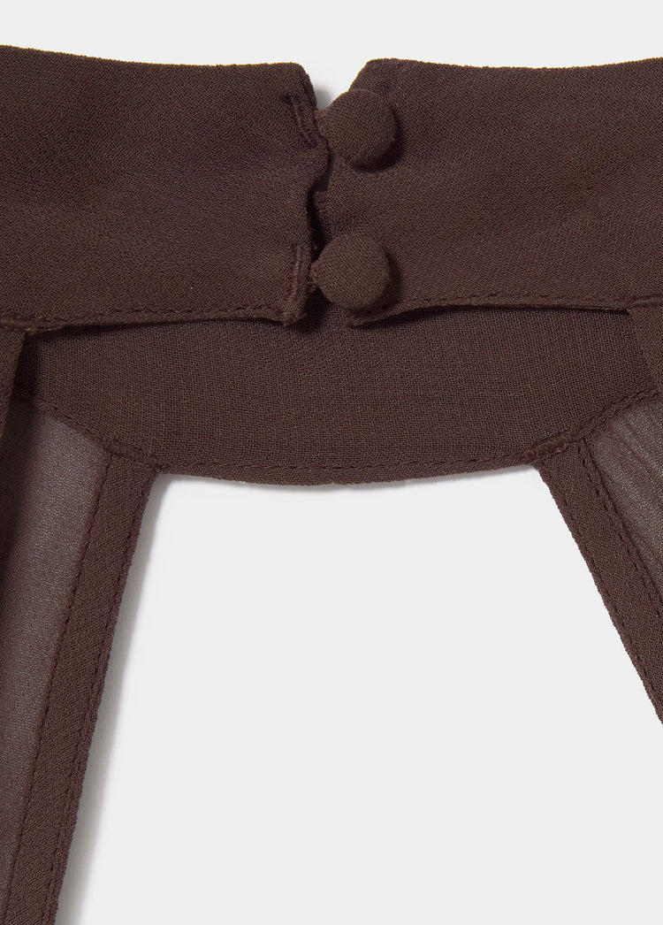 Arm warmers with choker