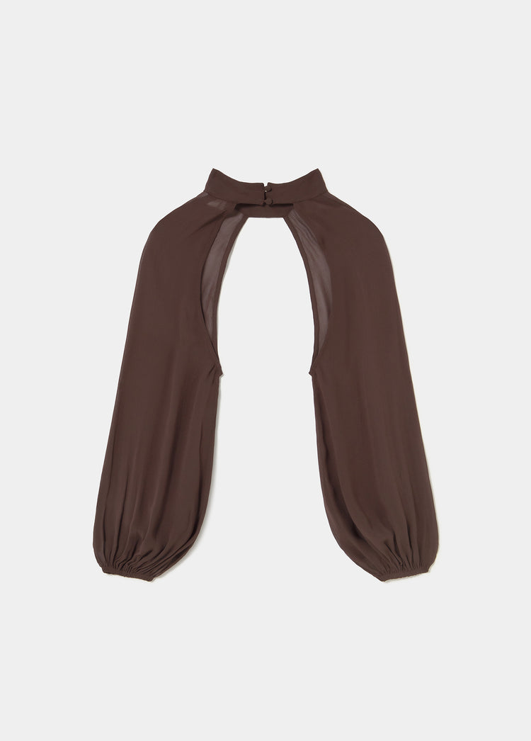 Arm warmers with choker
