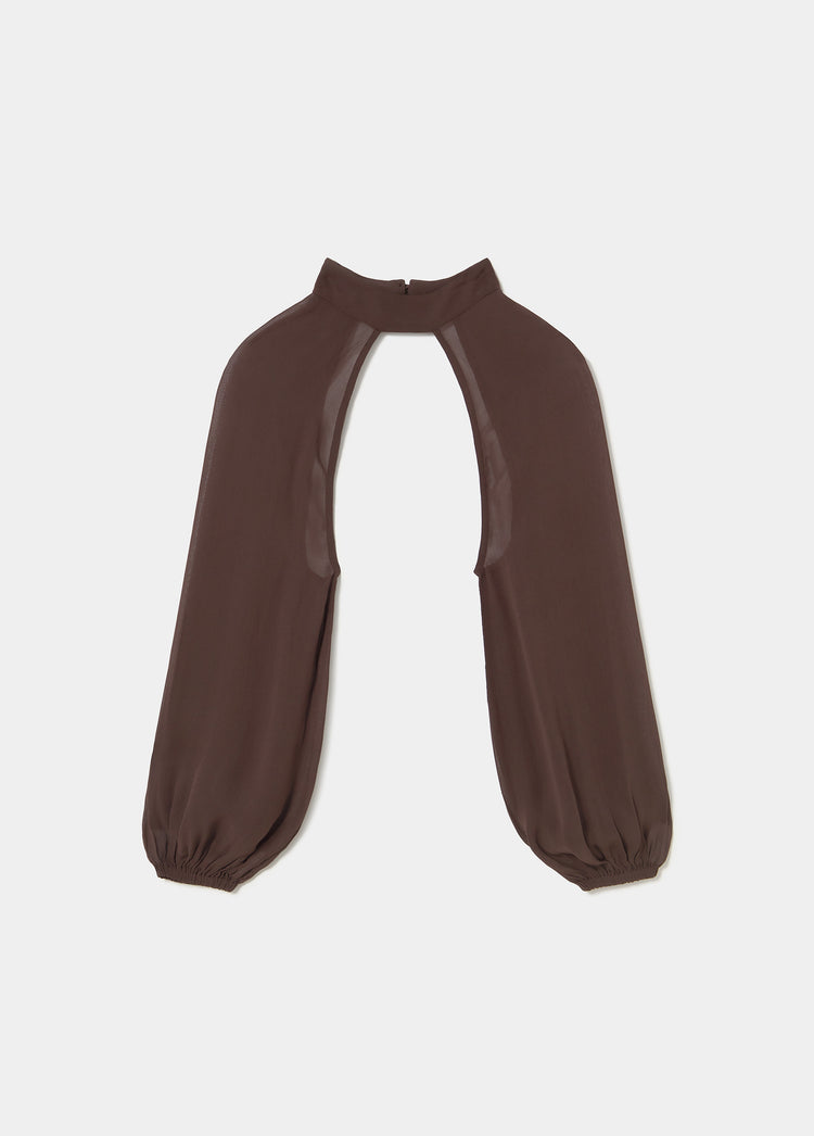 Arm warmers with choker