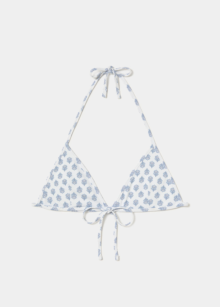 Wendbares dreieckiges Top mit Print