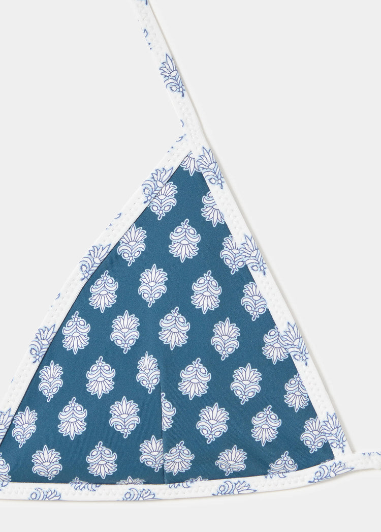Wendbares dreieckiges Top mit Print