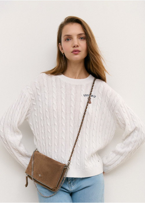 Klapptasche perlen