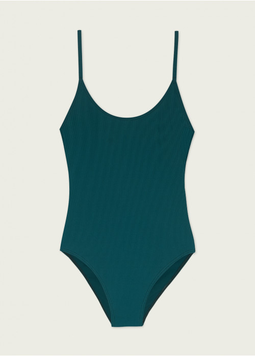 Maillot de bain côtelé