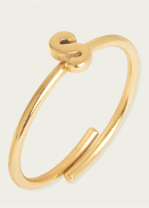 Bague à initial