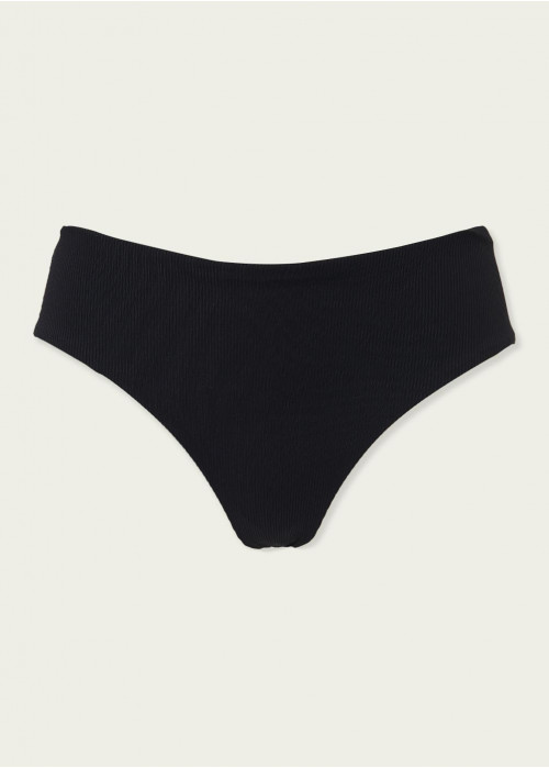 Culotte bikini rib haute