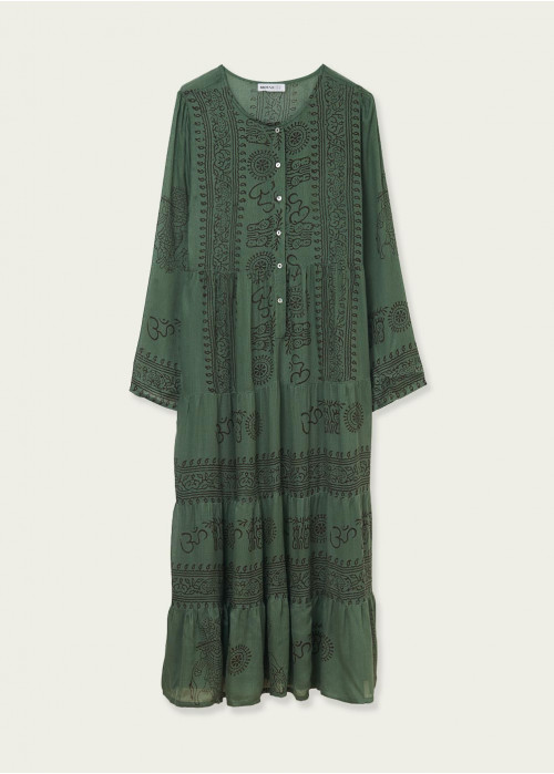 Robe namaste imprimée
