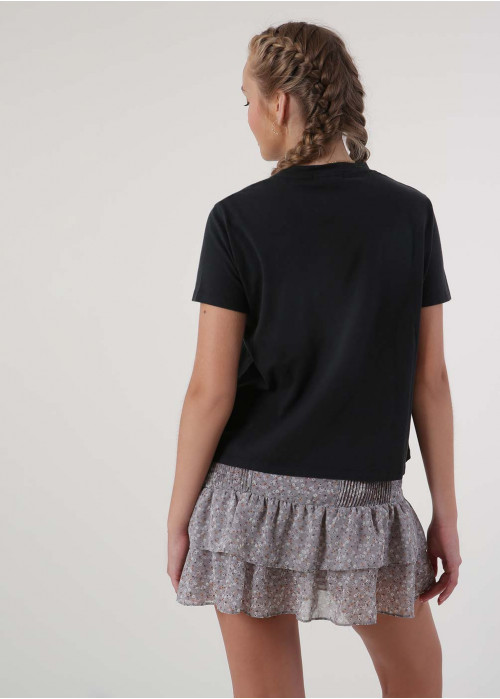 T-shirt fly brownie imprimé