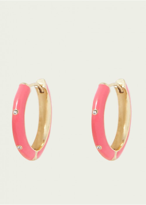Lot boucles d'oreilles brillantes