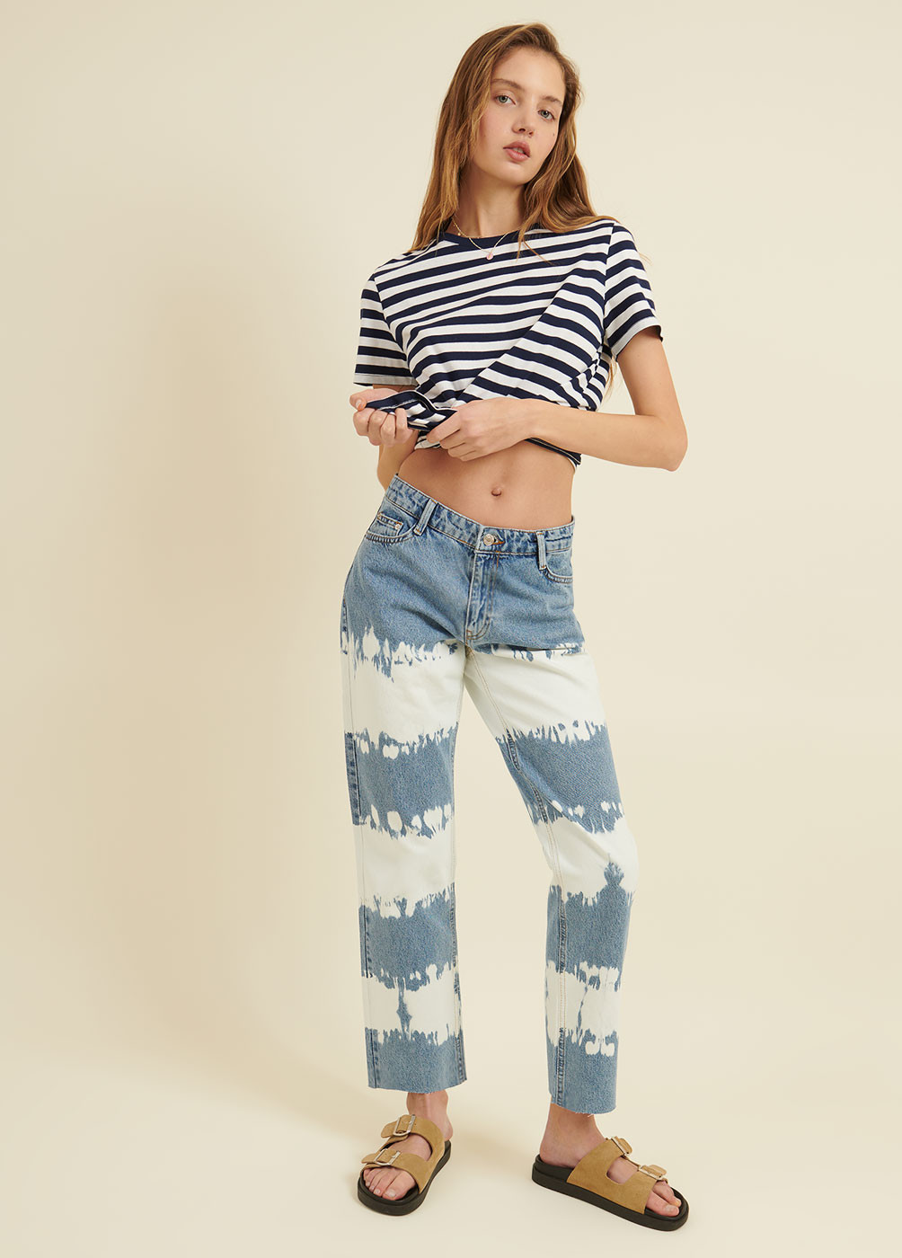 JEAN DILL TIE AND DYE