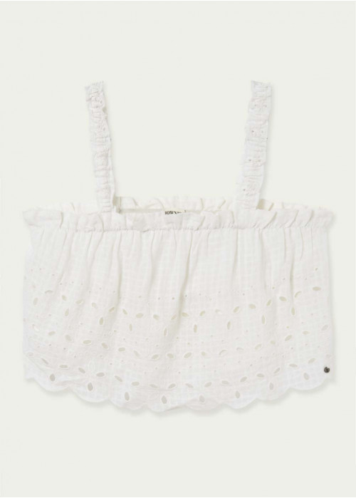 Top illetas broderie suisse