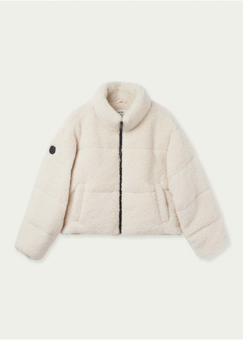 Gilet matelassé moutonné
