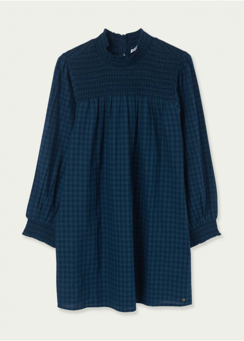 Robe fort smocks carreaux