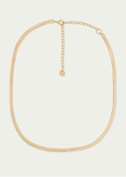 Collier plat