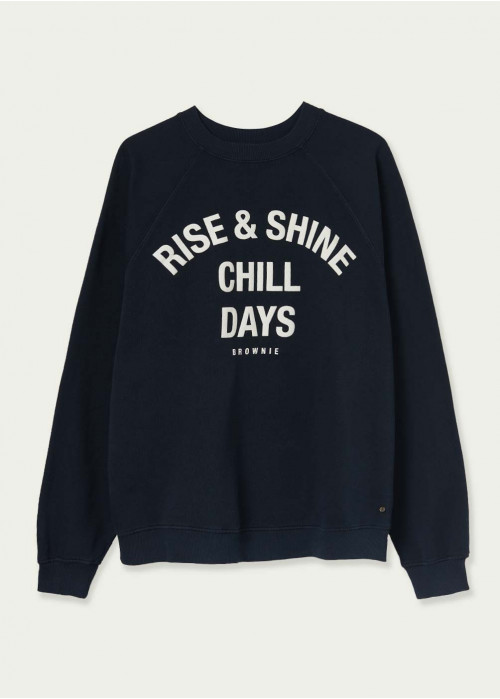 Sweat-shirt imprimé chill