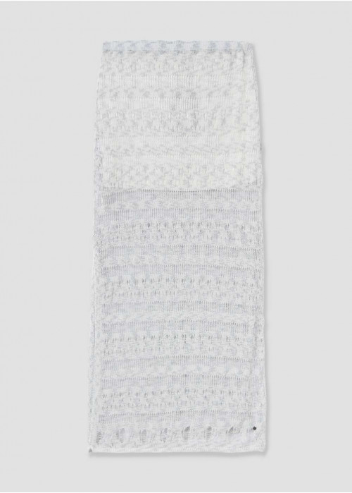 Jupe fendue maille