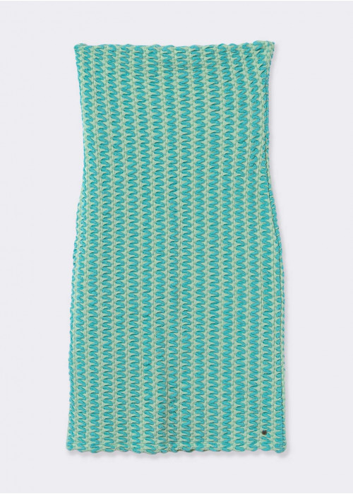 Robe bustier texturée