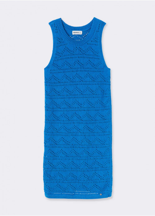 Robe ajourée courte
