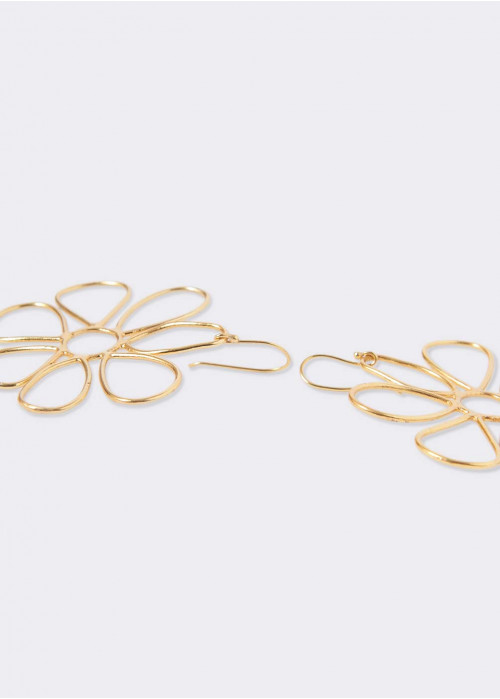 Boucles d’oreilles grande fleur
