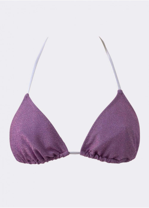 Soutien-gorge triangle lurex