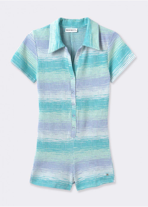 COMBINAISON TYPE POLO SPACE DYE