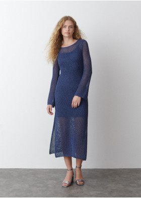ROBE LONGUE RAYÉE