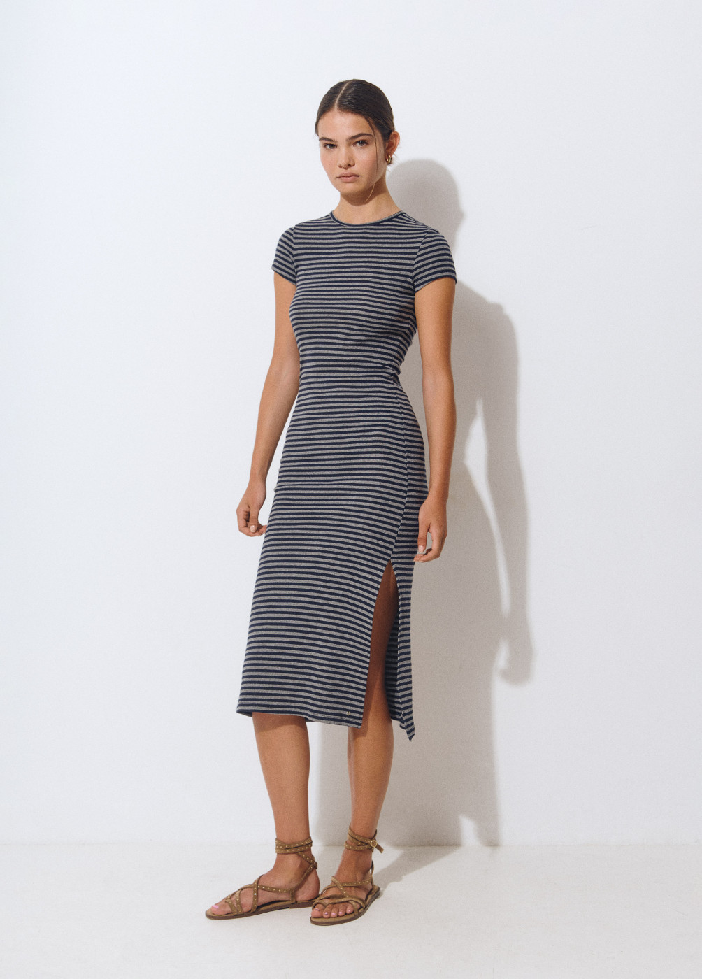 Robe manche mi longue hotsell