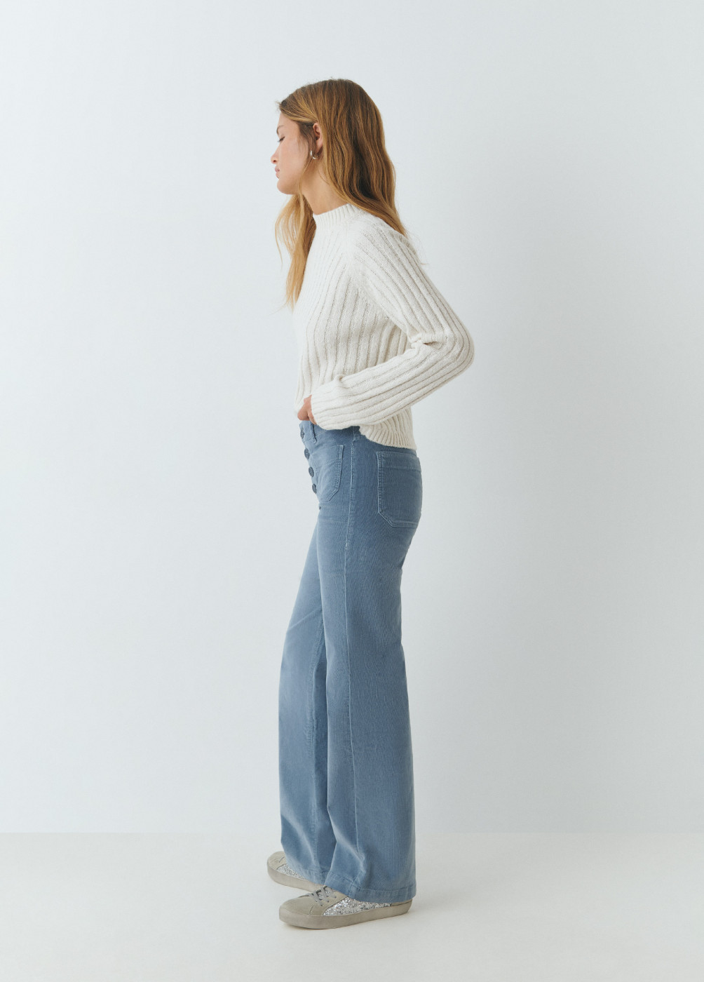 Jupe culotte velours cotele BROWNIE