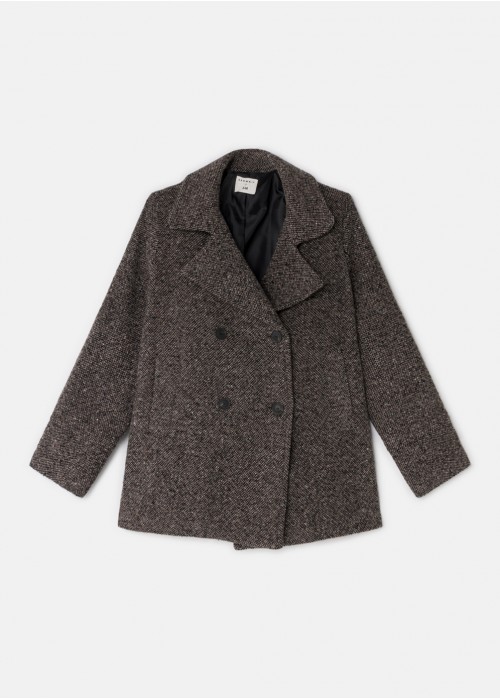 Manteau keira cheviot tabardo