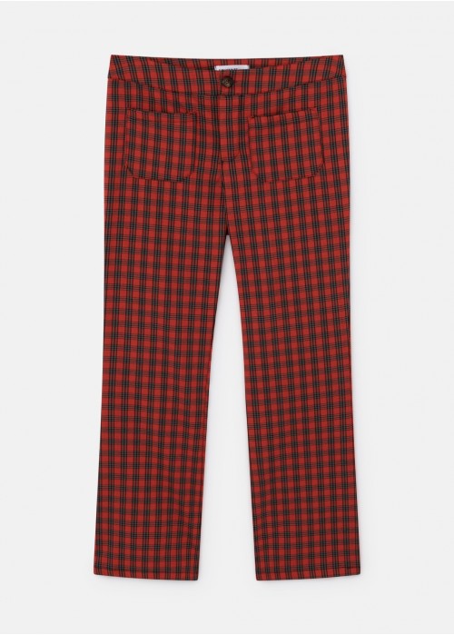 Pantalon à carreaux matias