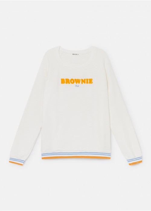 Sweat-shirt rib brownie