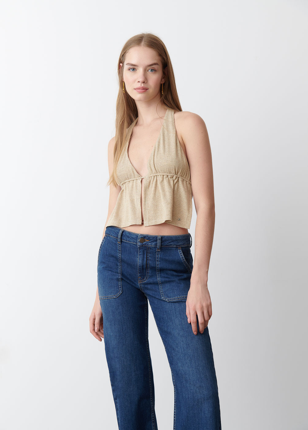 T-SHIRT RISCAS CORDAS