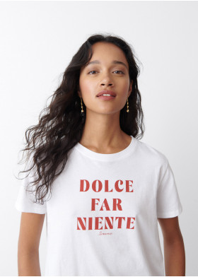 T-SHIRT DE MANGA CURTA FAR NIENTE