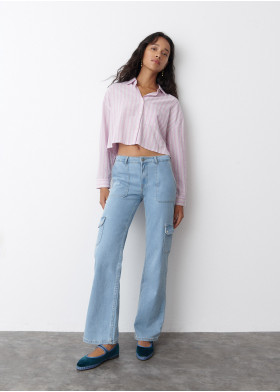CAMISA RISCAS CROPPED