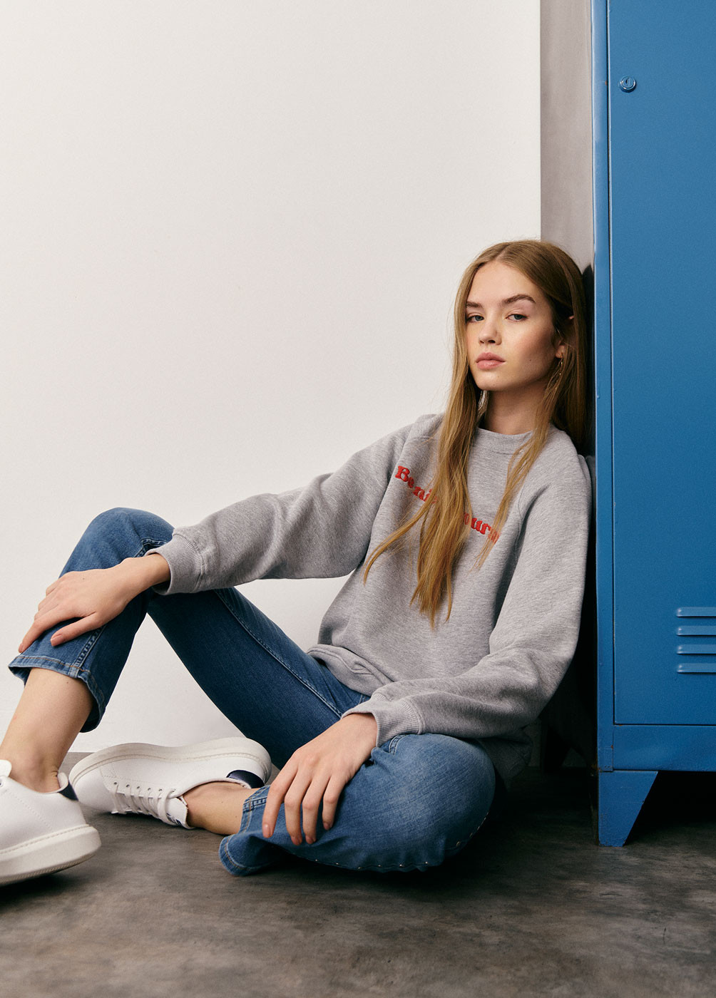SWEATSHIRT BORDADA NICE