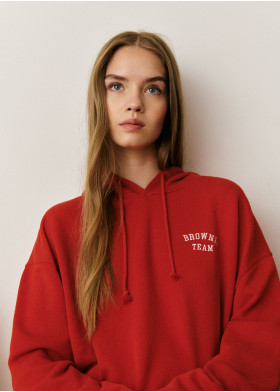 SWEATSHIRT COM CAPUZ CROPPED
