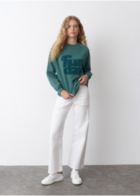 SWEATSHIRT FLOC SUNDAY