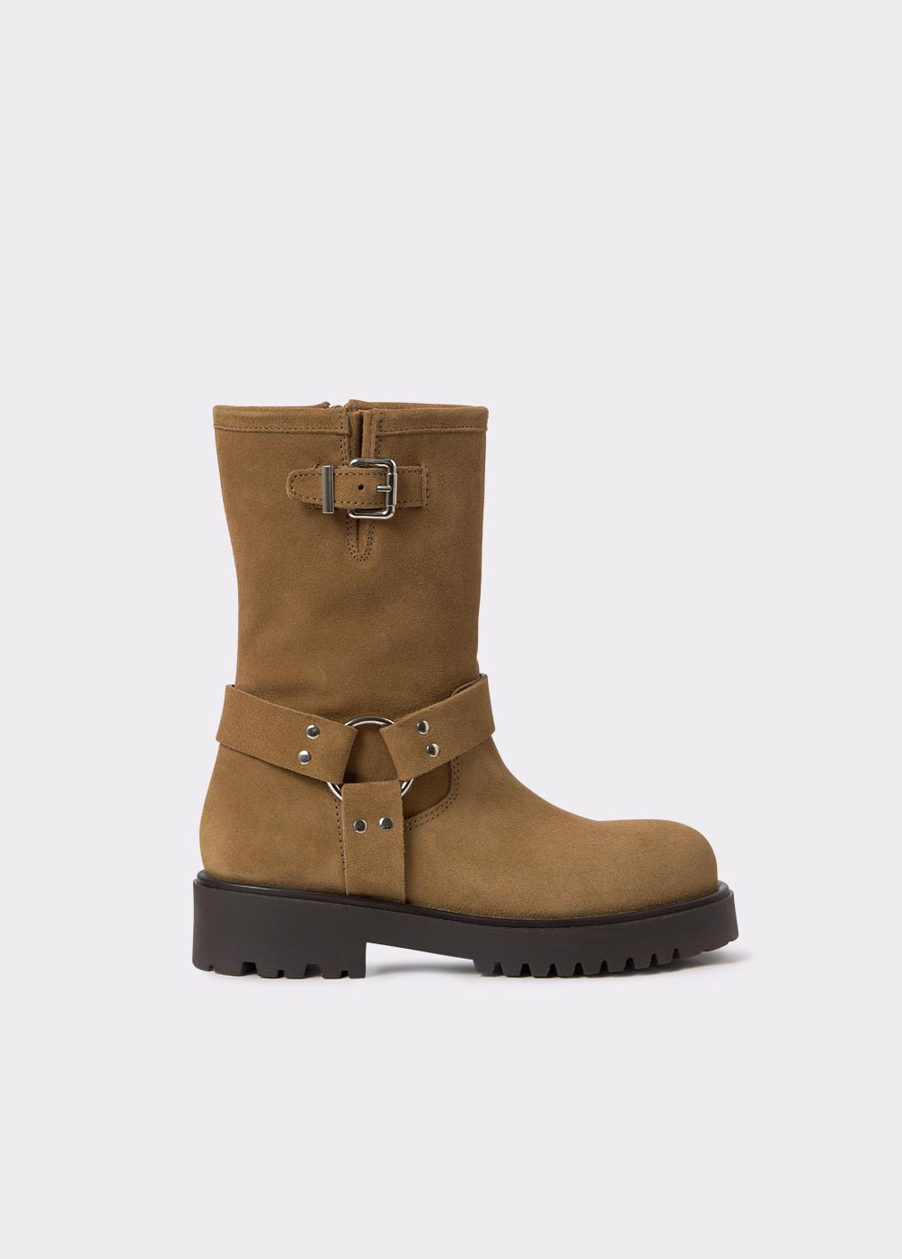Bota biker deals fivelas