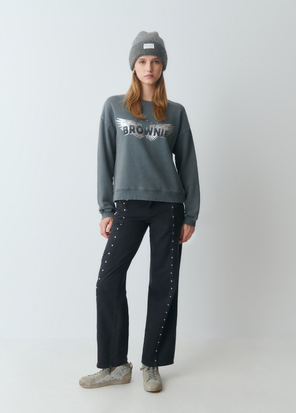 Felpe da donna in saldo Stile casual BROWNIE